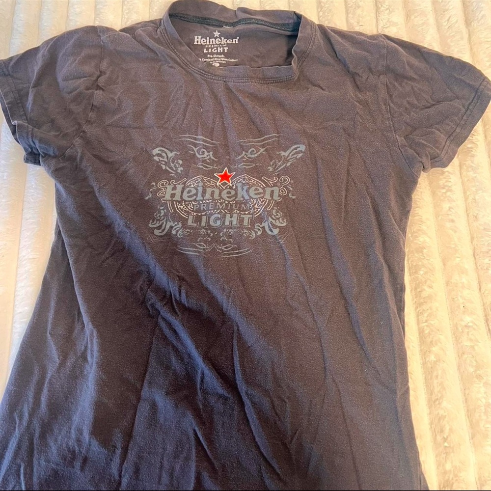 Vintage Heineken Light Gray T-Shirt